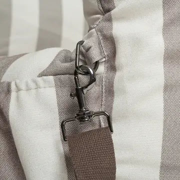 Staey Car Seat Lara – 3in1 Hundesæde, Seng & Transporttaske i Striped Design