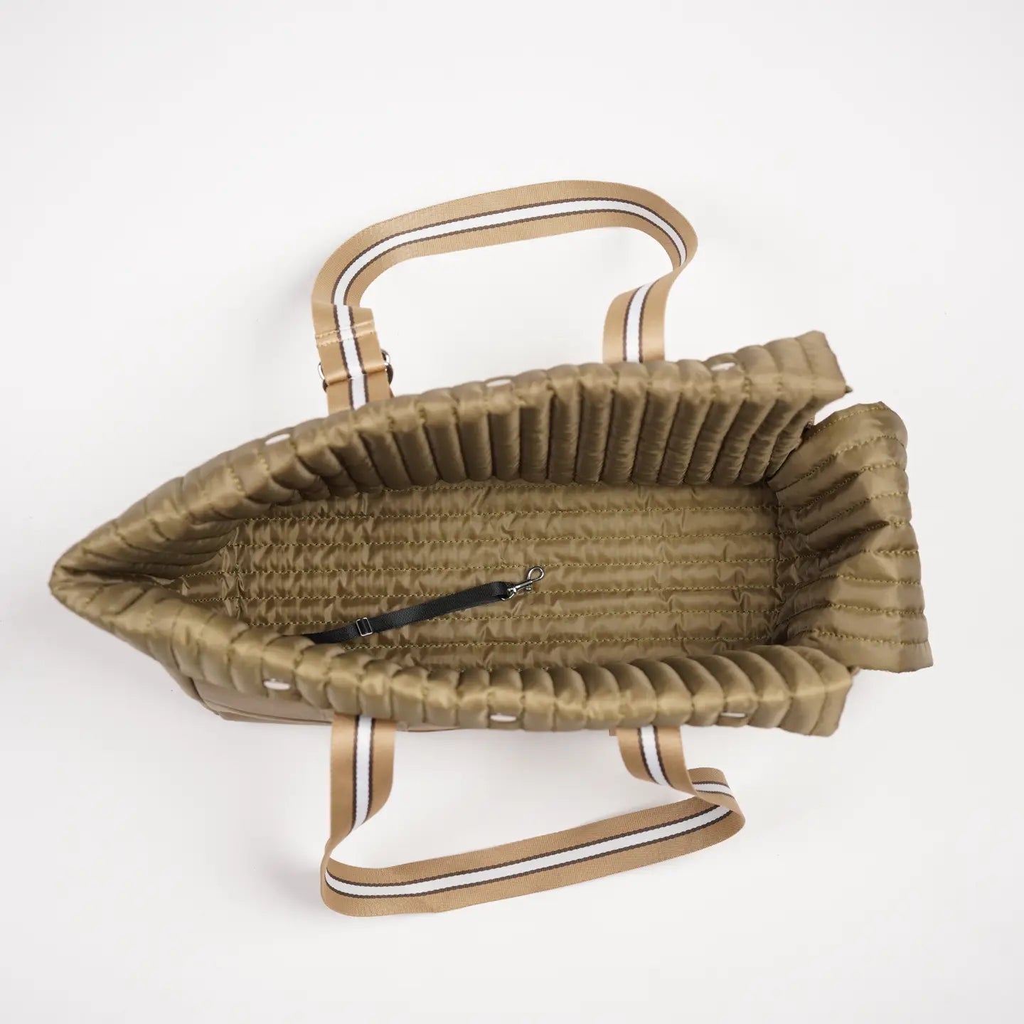 Staey hundetaske Lily – Taupe Hundetaske til Små Hunde & Hvalpe