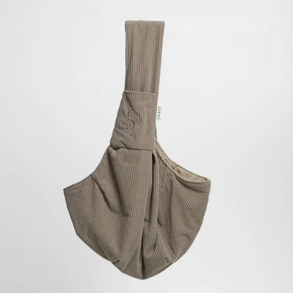 Staey hundetaske – Corduroy Hundetaske til Små Hunde & Hvalpe