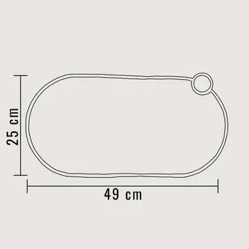 Moderne skålunderlag i Mørkegrå af silikone – Skridsikkert & Vandtæt